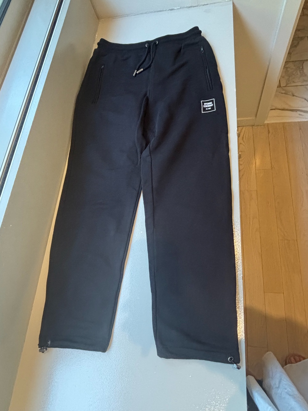 NWT Opening Ceremony Black Women’s Chinos-Style Drawstring Pants